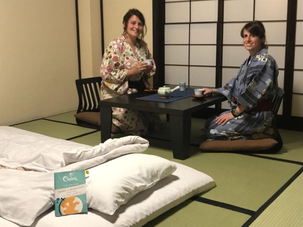 Chiara e Francesca Luna di miele in Giappone